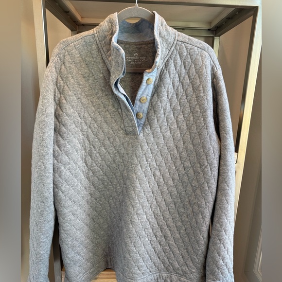 Southern Tide Quilted Pullover large - Picture 2 of 7